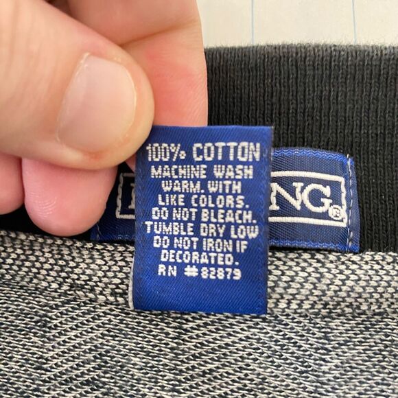 Miller Genuine Draft Men’s XL Vintage Polo Shirt LA Loving Black and Grey - Picture 9 of 9